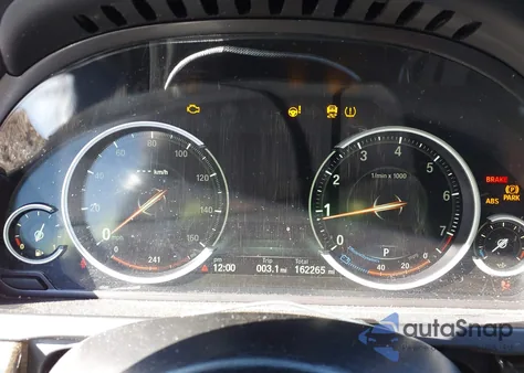 2014 BMW 750I xDrive из США, поврежденный, VIN WBAYB6C50ED224499